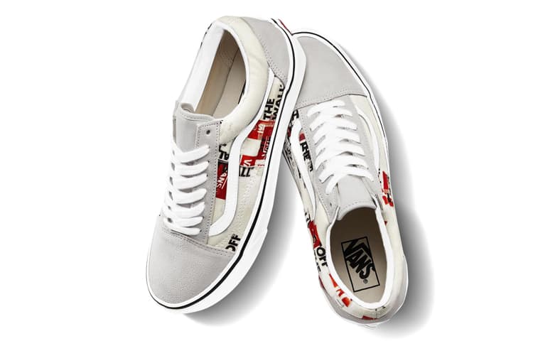 Кроссовки Vans Old Skool Grey White Red - изображение 4