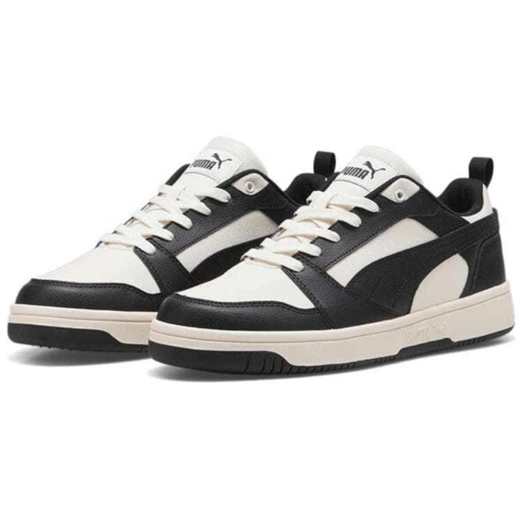 Кроссовки PUMA Rebound V6 Low Black White - изображение 3