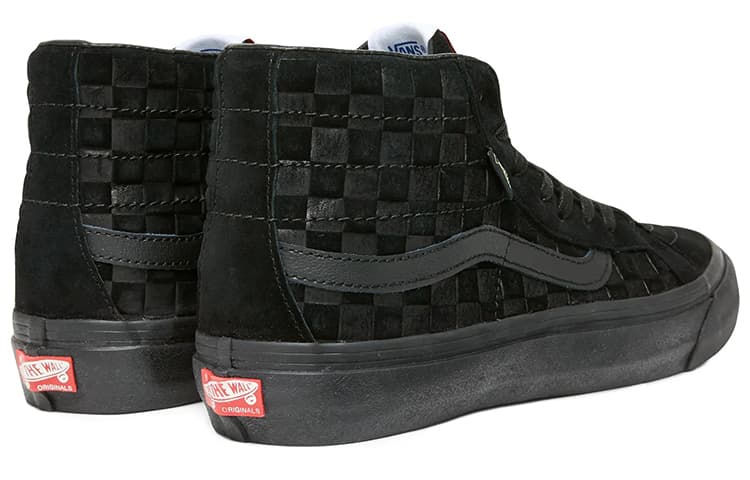 Кроссовки Gore-Tex x Vans SK8 LX All Black Checkerboard - изображение 4