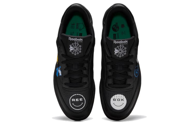 Кроссовки Reebok Club C 85 x Black Eye Patch - изображение 5