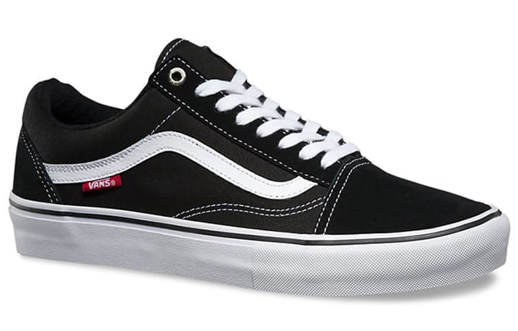 Кроссовки Vans Old Skool Pro Black White - изображение 3