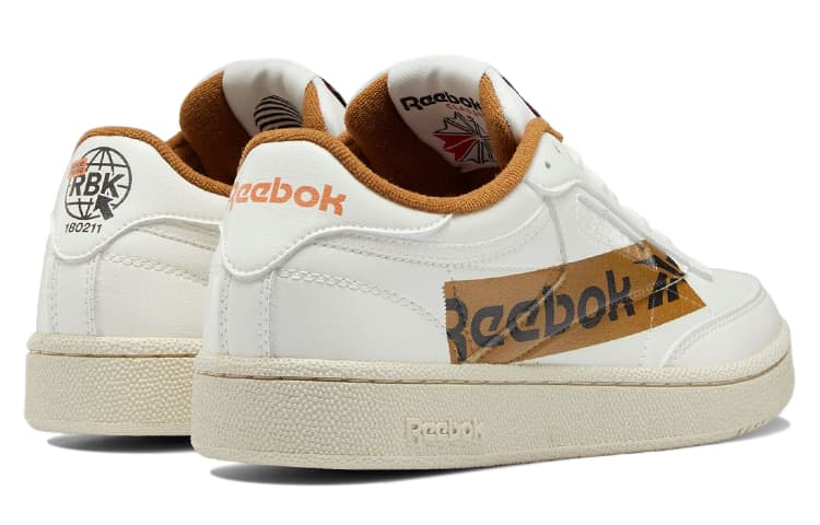 Кроссовки Reebok Club C White Brown - изображение 5