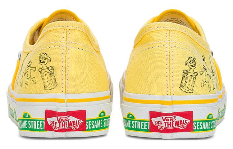 Кроссовки Vans x Sesame Street Authentic Yellow - изображение 5