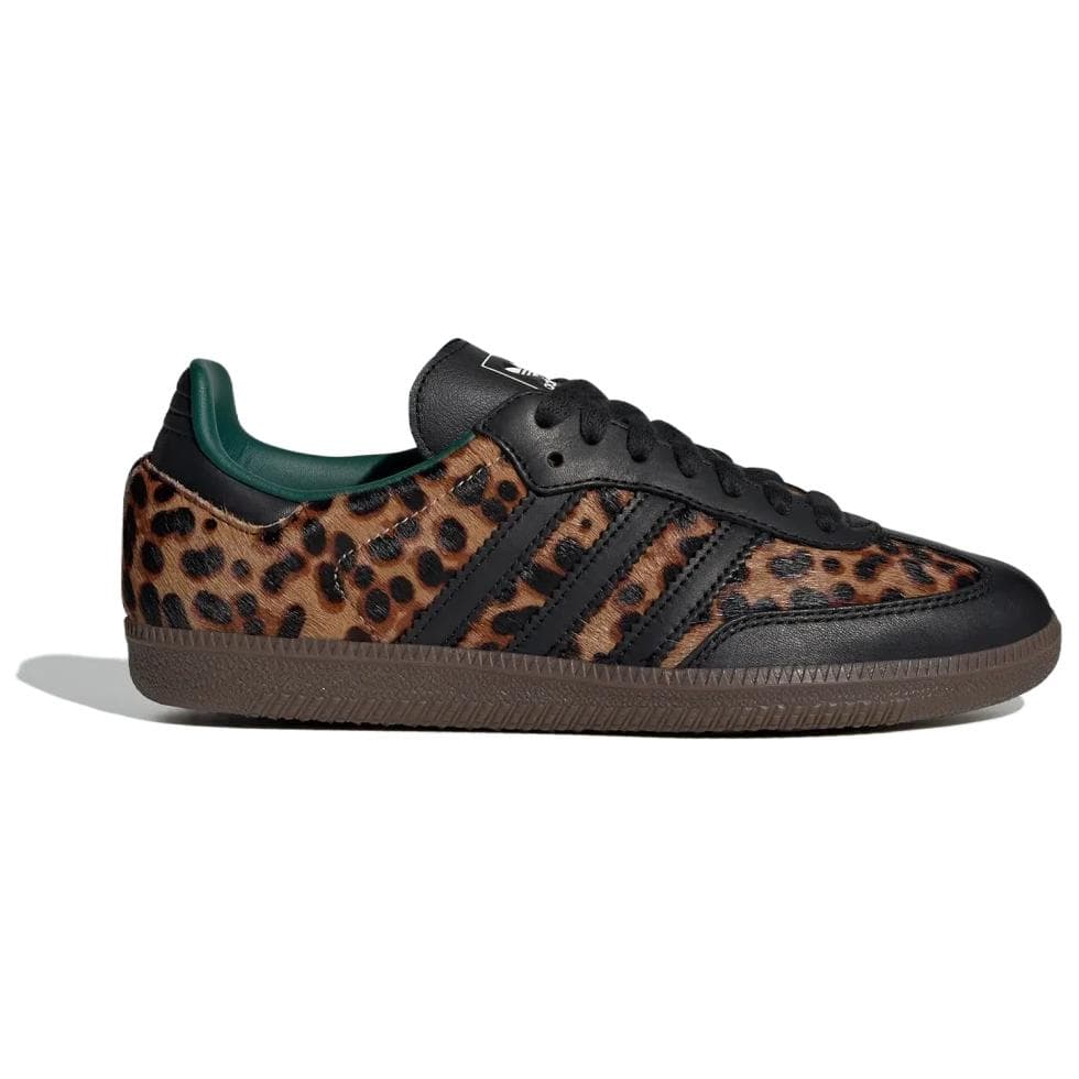 Кроссовки Adidas Originals Samba OG Low Топ Скейтборд Обувь Женская Коричневая Черная - изображение 2