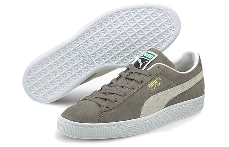 Кроссовки PUMA Suede Classic XXI Grey Khaki White - изображение 5