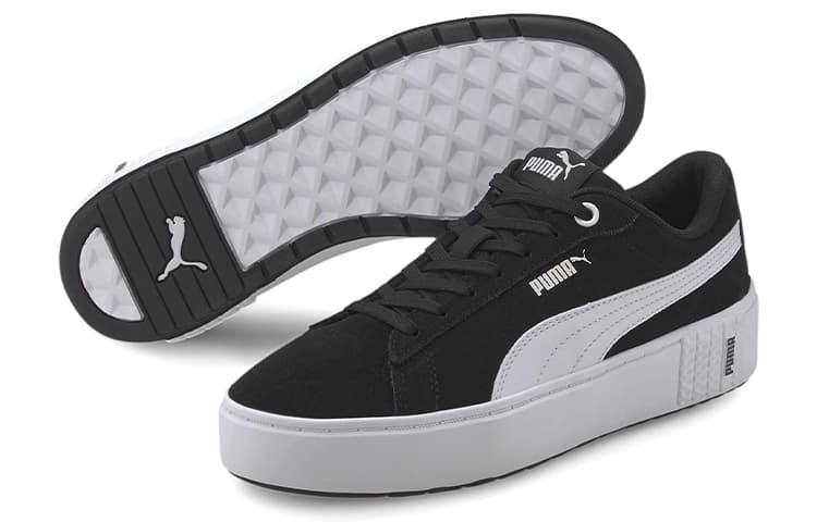 Кроссовки PUMA Smash Platform v2 Suede - изображение 3