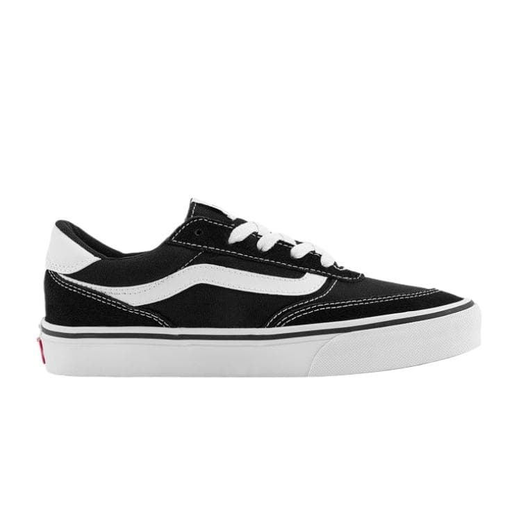 Кроссовки Vans Brooklyn LS Устойчивая к истиранию низкая скейтбордическая обувь для женщин черная - изображение 2