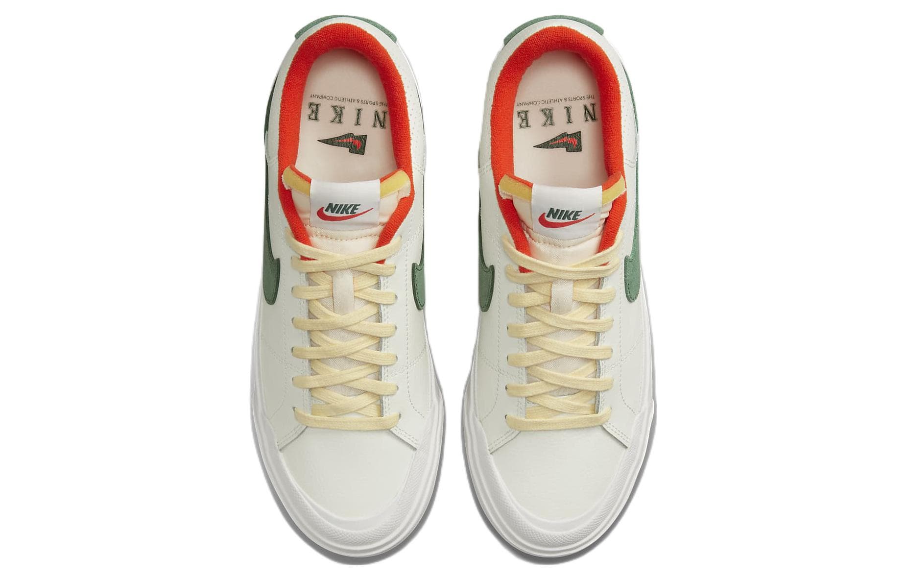 Кроссовки Nike Court Legacy Lift Off-White Green - изображение 4