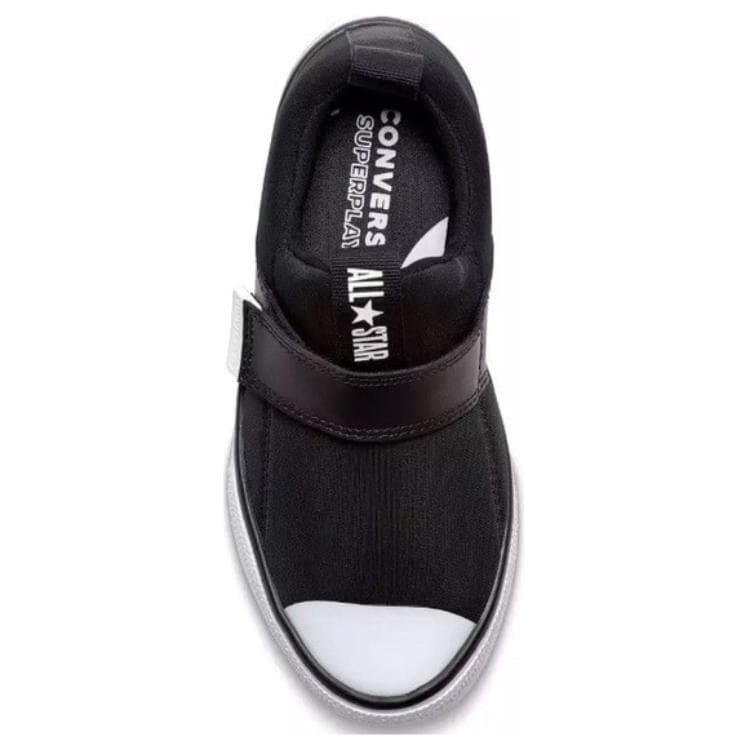 Кроссовки Converse CT Superplay Strap Ox Универсальные Унисекс Повседневная Обувь Для Скейтборда Лоу-топы Противоскользящая Износостойкая Чёрно-белый - изображение 2