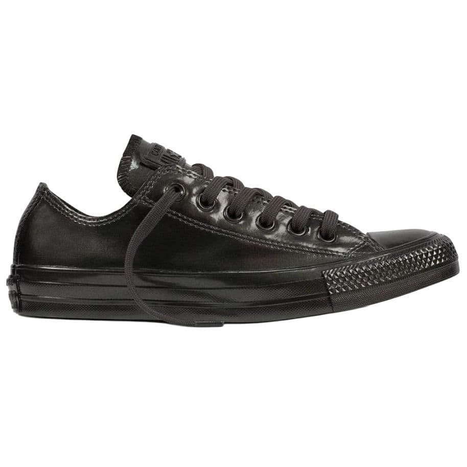 Кроссовки Converse Chuck Taylor All Star Противоскользящие Устойчивые К Истиранию Низкие Кеды Для Скейтбординга Унисекс Черные - изображение 2