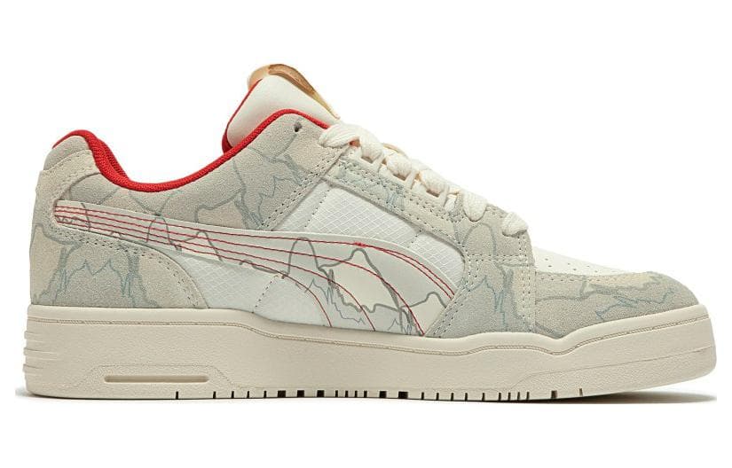 Кроссовки PUMA Slipstream Lo Cny White Red - изображение 2