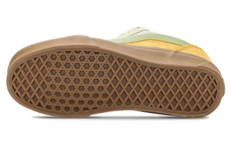 Кроссовки Vans Knu Skool Yellow Green - изображение 6