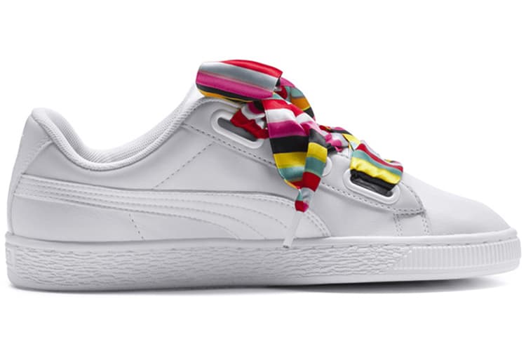 Кроссовки PUMA Basket Heart White - изображение 2