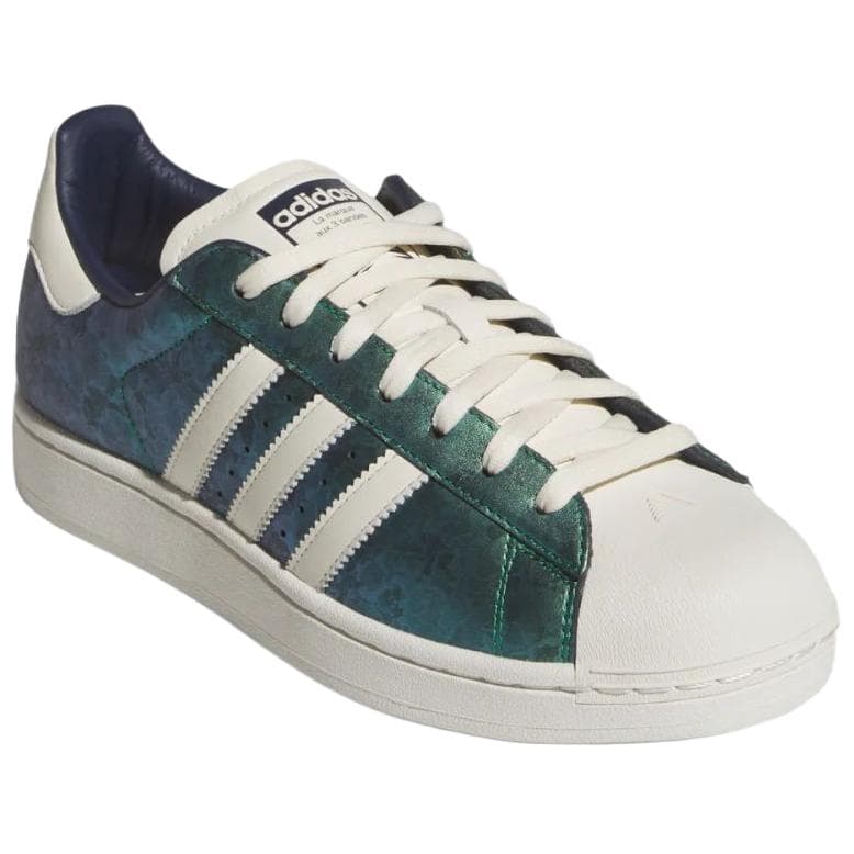 Кроссовки Adidas Originals x ANTHONY EDWARDS SUPERSTAR Скейтборд Обувь Унисекс Зеленый Белый - изображение 3