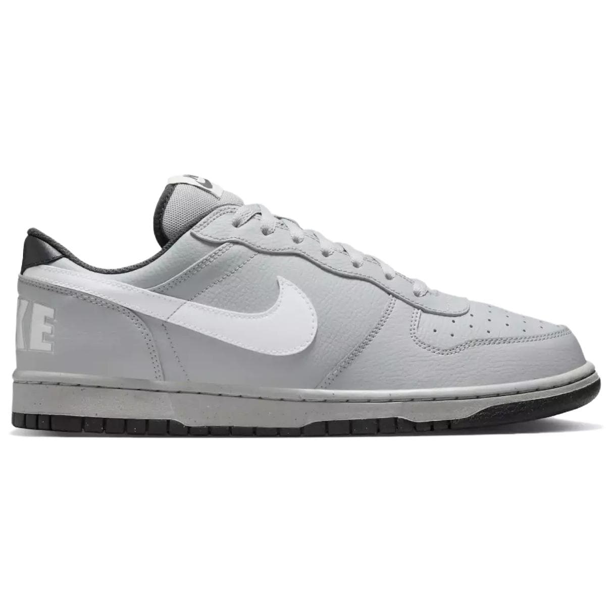 Кроссовки NIKE BIG Кожа Удобный Low Топ Скейтборд Обувь Мужской Серый - изображение 2