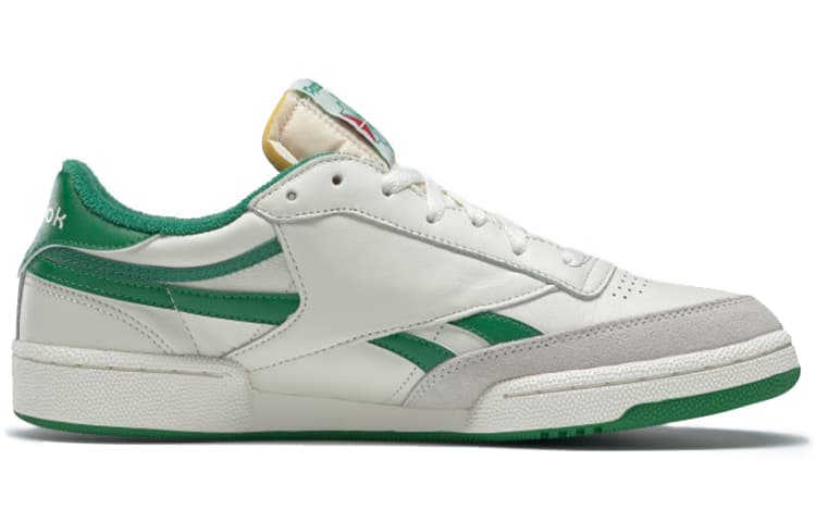 Кроссовки Reebok Club C 85 White Green - изображение 2
