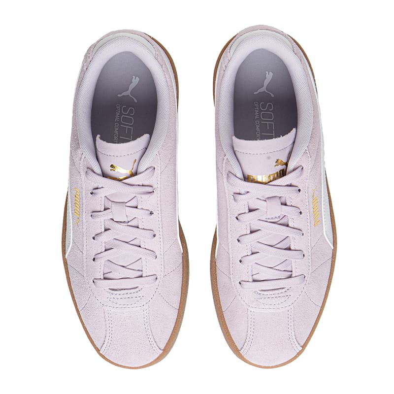 Кроссовки PUMA Club 2 Low Скейтборд Кроссовки Женские Светло-фиолетовые - изображение 4