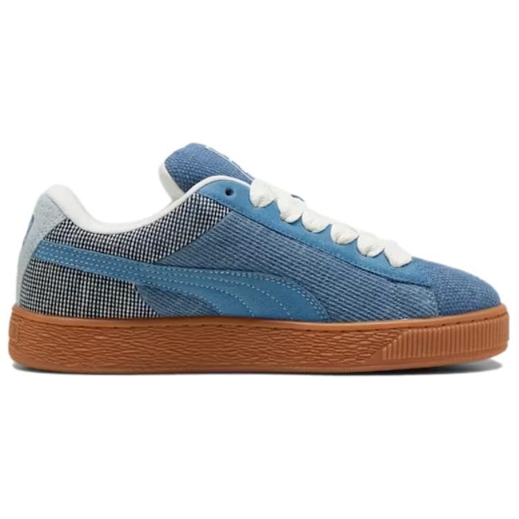 Кроссовки PUMA Suede XL Легкий Низкий Топ Скейтборд Обувь Унисекс Синий - изображение 2