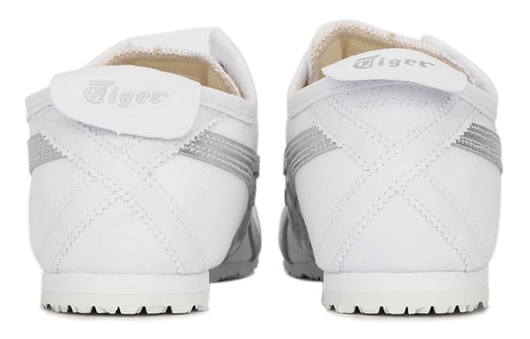 Кроссовки Onitsuka Tiger Mexico 66 Slip-On White Silver - изображение 3
