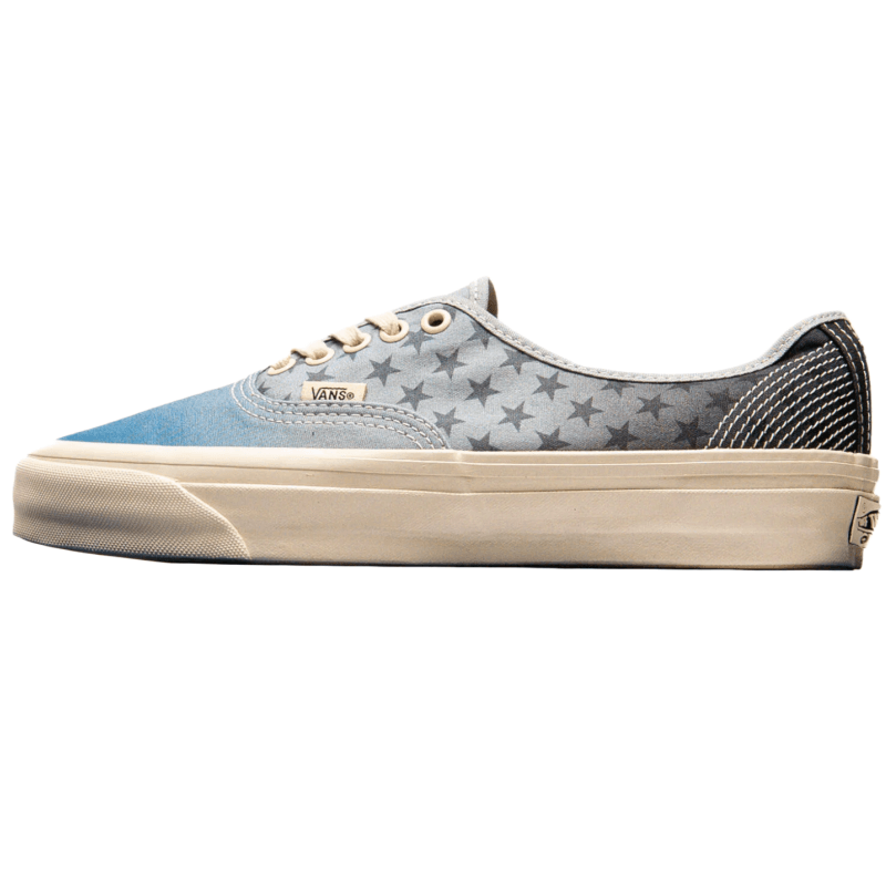 Кроссовки Vans Low Top Скейтборд Кроссовки Мужские Серый Синий - изображение 1