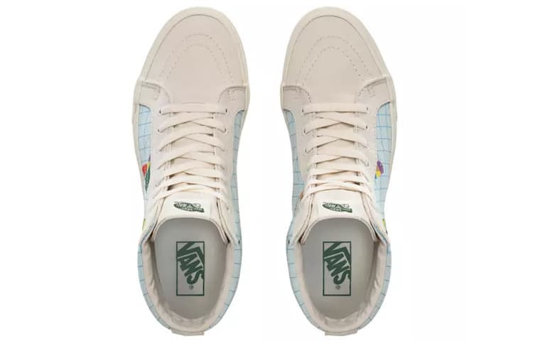 Кроссовки Vans SK8 Reissue Save Our Planet Blue White - изображение 4