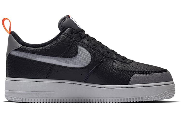 Кроссовки Nike Air Force 1 '07 Low Black Grey - изображение 2