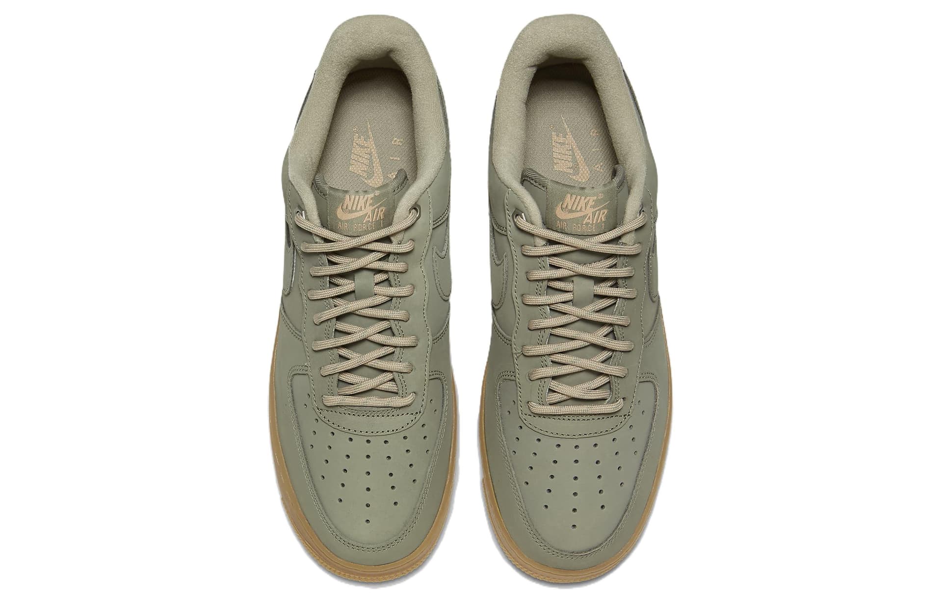 Кроссовки Nike Air Force 1 Low '07 WB Green Brown — фото 4