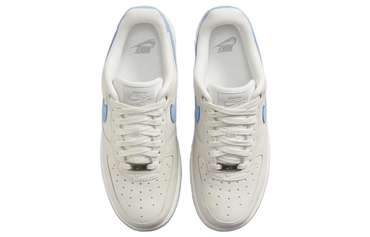 Кроссовки Nike Air Force 1 Low White Blue — фото 4