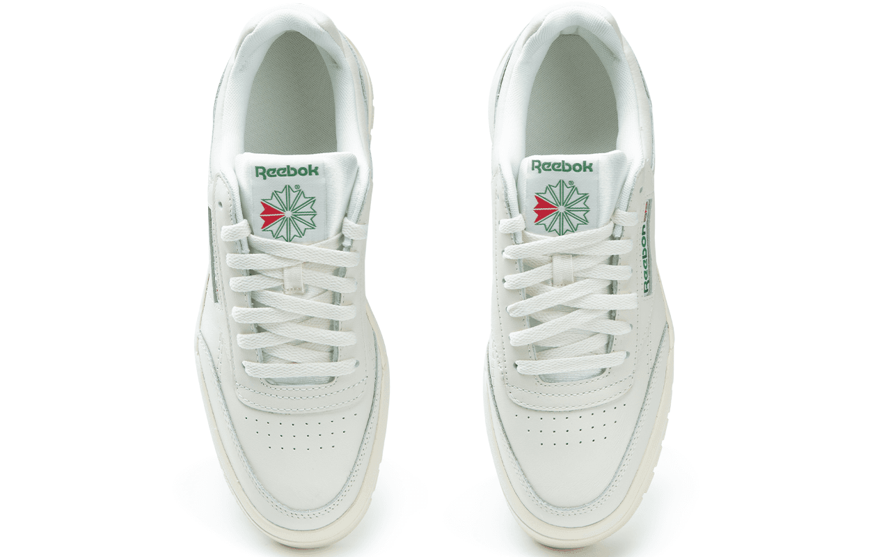 Кроссовки Reebok CLUB C MEGACOURT Устойчивый к истиранию Увеличение высоты Низкий Топ - изображение 4