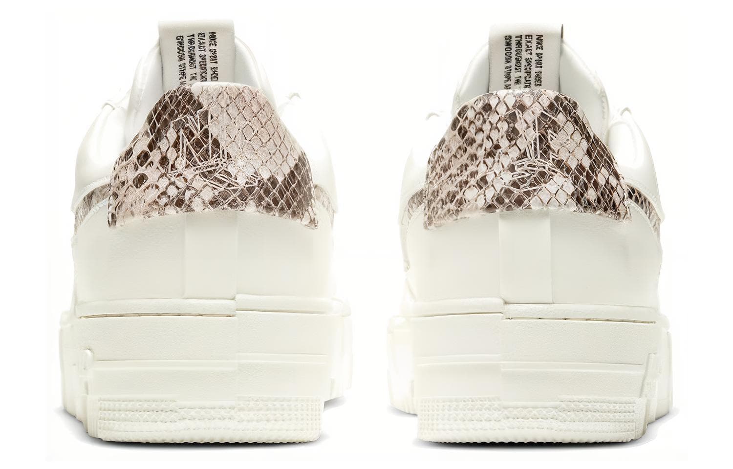 Кроссовки Nike Air Force 1 Pixel SE "Sail Snake" — фото 5