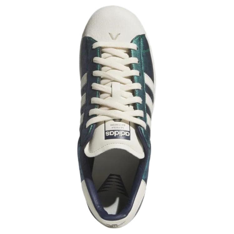 Кроссовки Adidas Originals x ANTHONY EDWARDS SUPERSTAR Скейтборд Обувь Унисекс Зеленый Белый - изображение 5