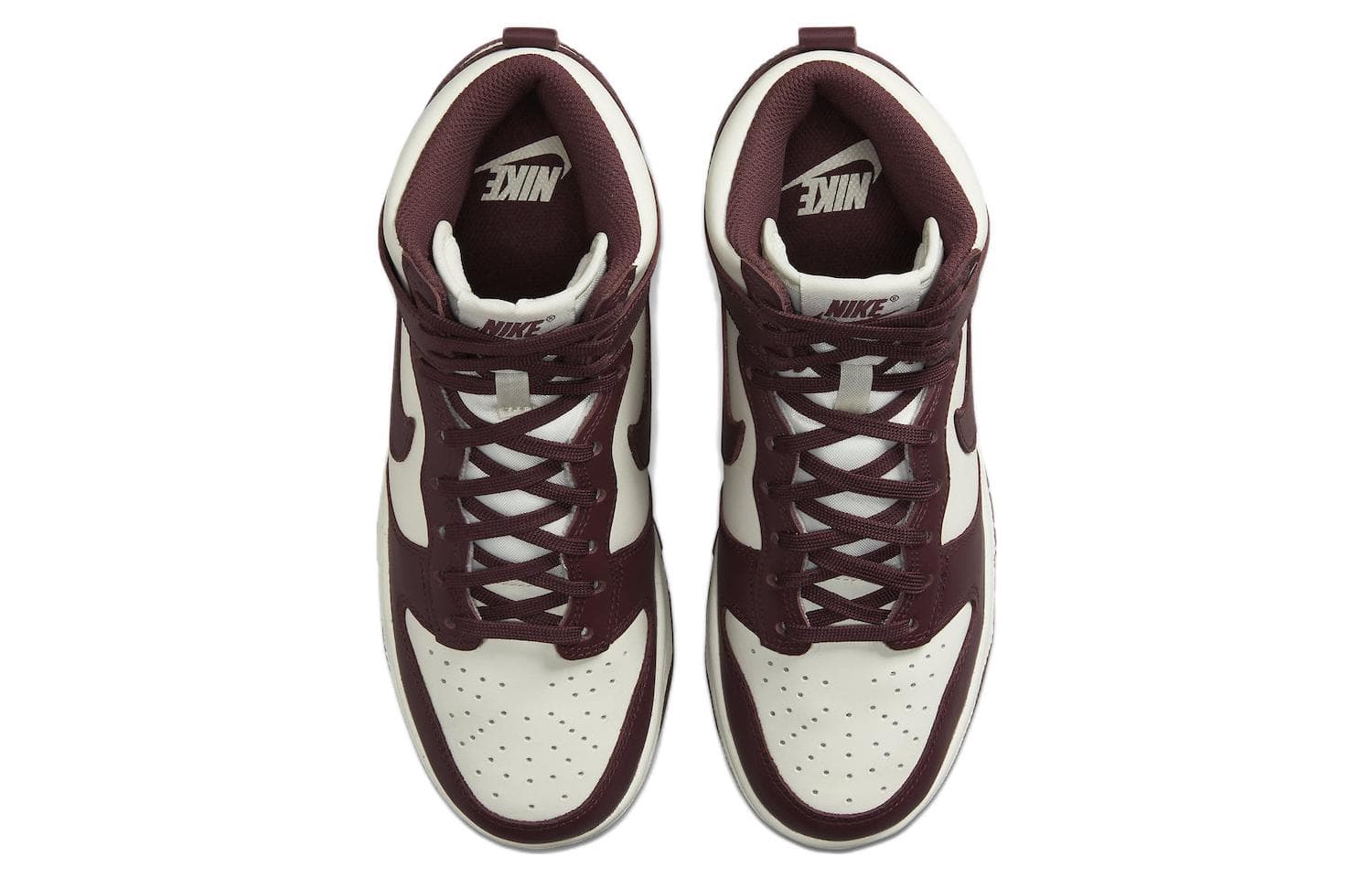 Кроссовки Nike Dunk High Burgundy Crush - изображение 4