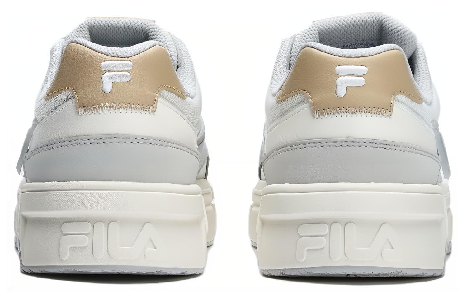 Кроссовки FILA Fusion Low Sneakers White Grey - изображение 4