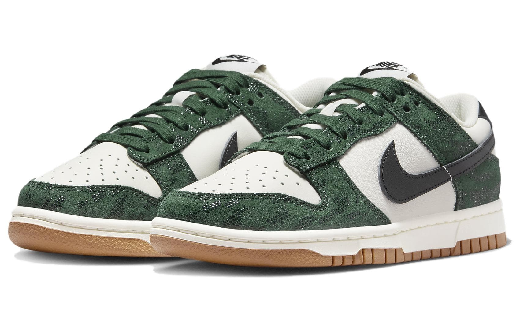 Кроссовки Nike Dunk Low White Green - изображение 2