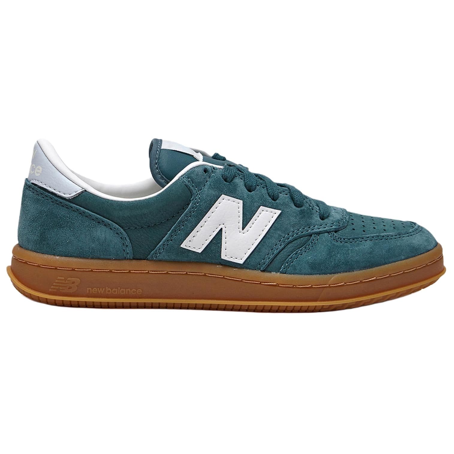 Кроссовки New Balance NB 500 Устойчивая к истиранию Низкая Обувь для Скейтбординга Мужская Зеленая Белая - изображение 2