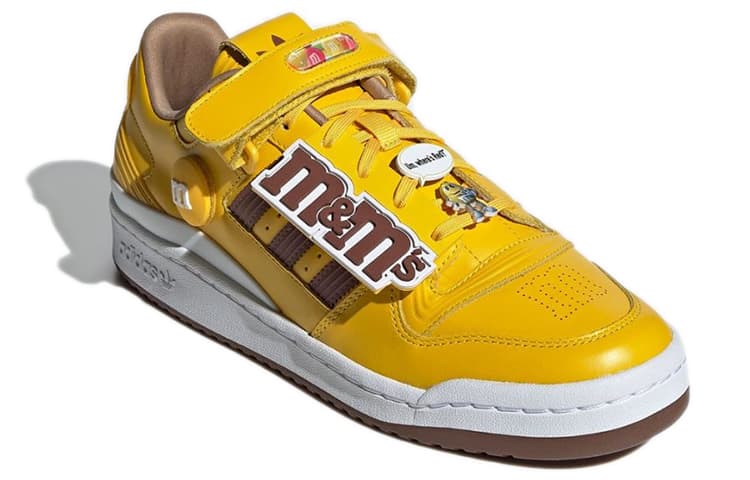 Кроссовки M&M'S x adidas Forum 84 Low Yellow Brown - изображение 3