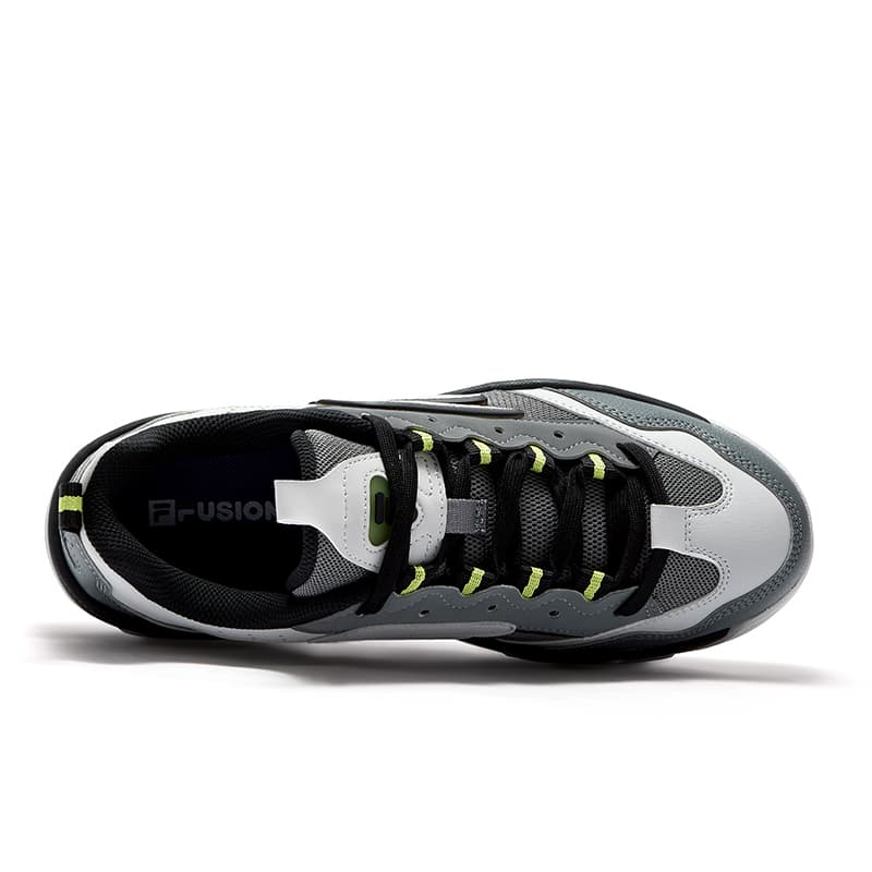 Кроссовки FILA FUSION NOLLIE II Dolphin Jump Shoe 2 Текстиль Синтетическая кожа Скейтборд Обувь Мужская Тихий Серый - изображение 3