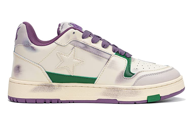 Кроссовки KAALIXTO Help Stars Purple - изображение 2