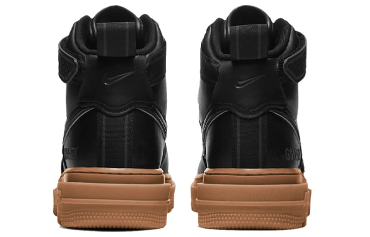 Кроссовки Nike Air Force 1 High Black Brown — фото 5