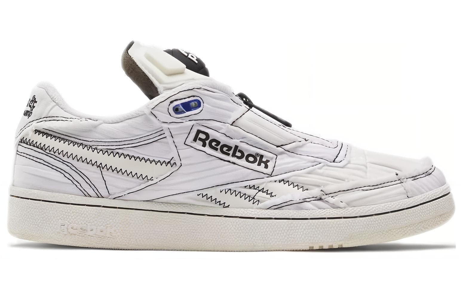 Кроссовки Market x Reebok Club C 85 PUMP - изображение 2