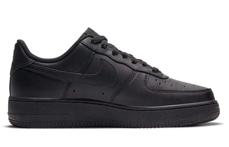 Кроссовки Nike Air Force 1 Low Triple Black - изображение 2