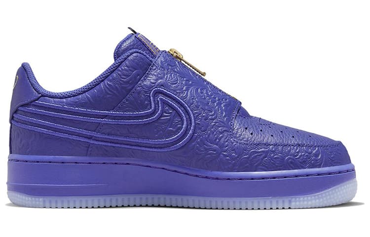Кроссовки Nike Air Force 1 Low Serena Williams SWDC Blue Purple — фото 2