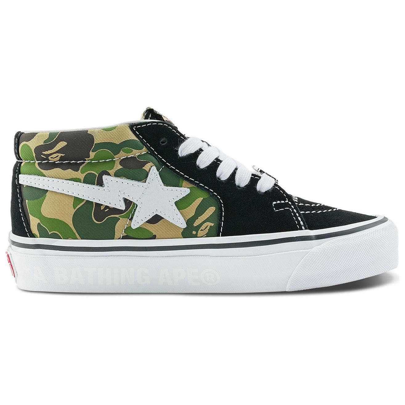Кроссовки BAPE x Vans SK8 Reissue 83 Camo - изображение 2