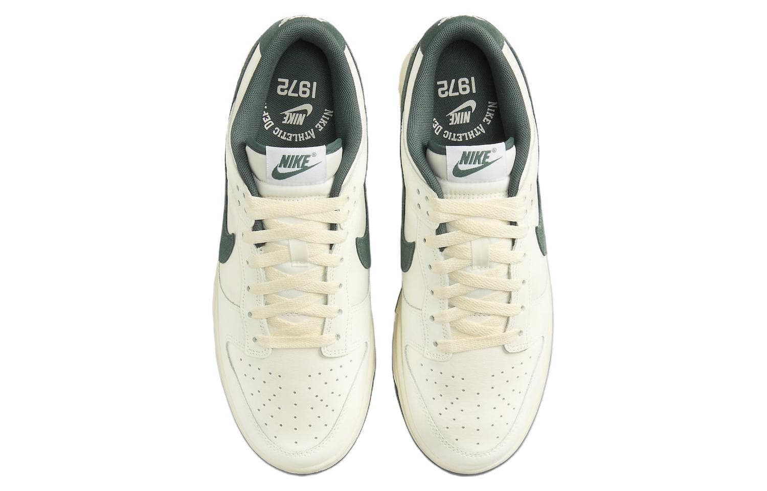 Кроссовки Nike Dunk Low "Athletic Department" White Green — фото 4