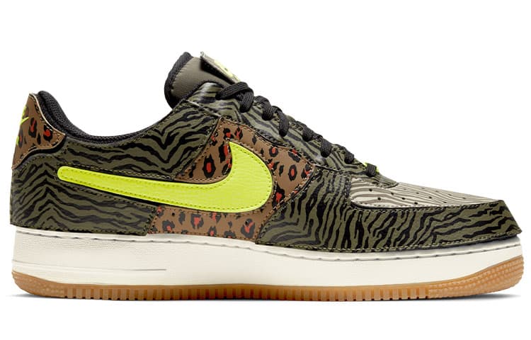 Кроссовки Nike Air Force 1 Low Brown Green — фото 2