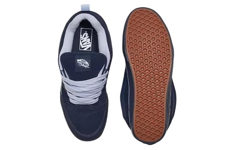 Кроссовки Vans Knu Skool Blue - изображение 5