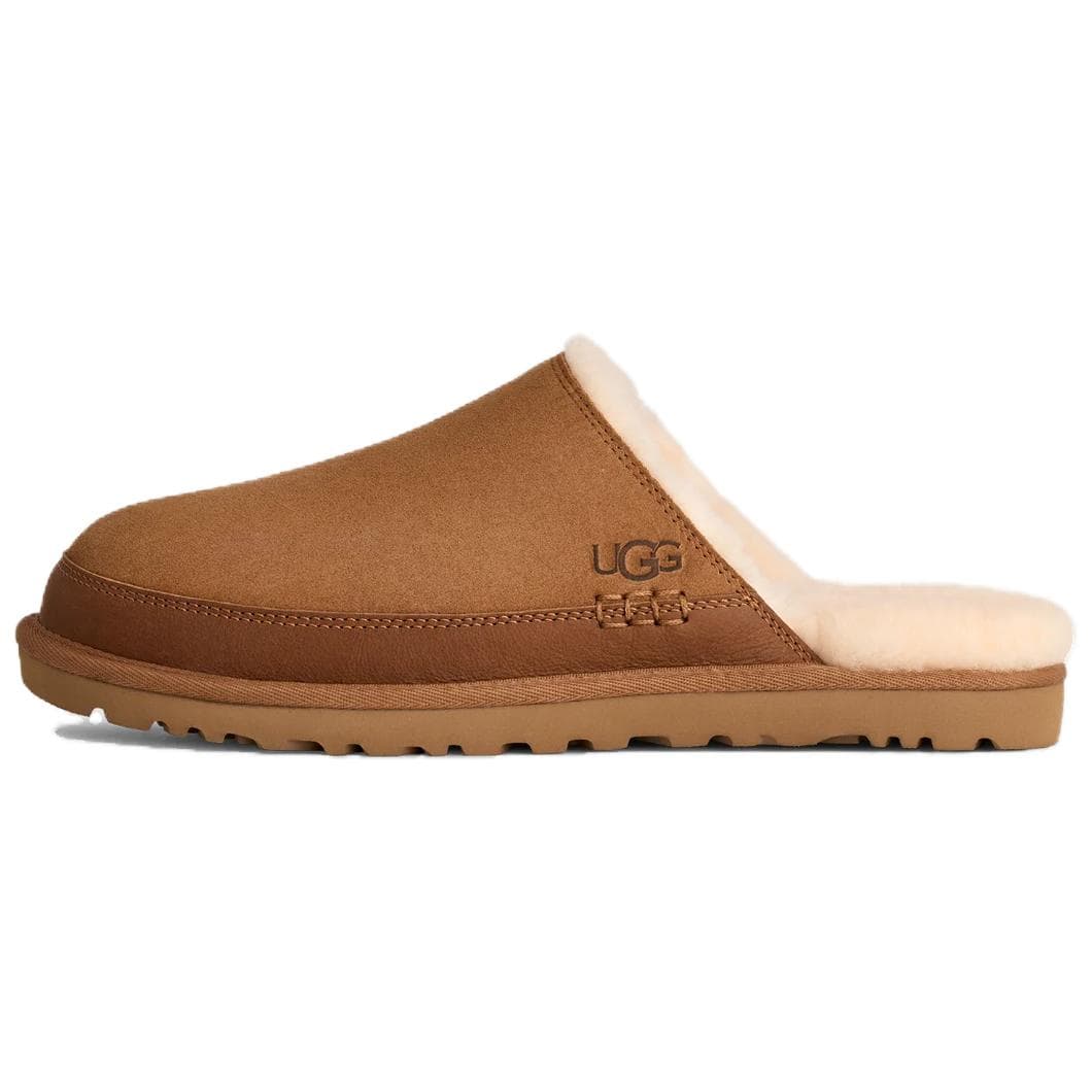 Сандалии UGG Домашние тапочки Мужские Каштановые - изображение 1