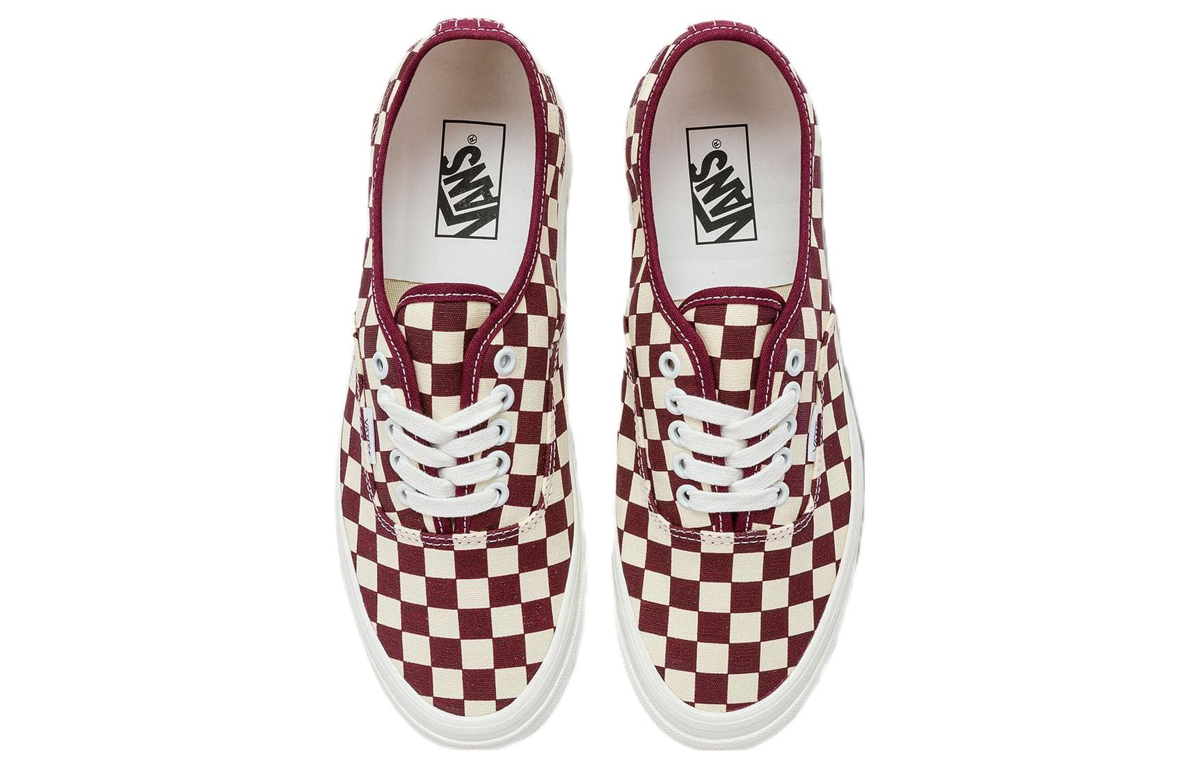 Кроссовки Vans Style 44 White Red - изображение 4