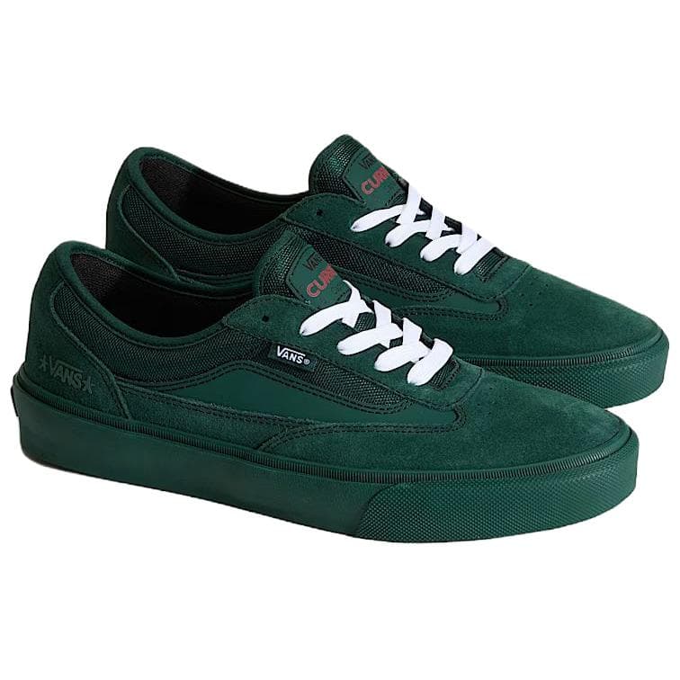 Кроссовки Vans X Atiba Jefferson Curren Скейтборд Обувь Унисекс Жадеит Зеленый - изображение 3