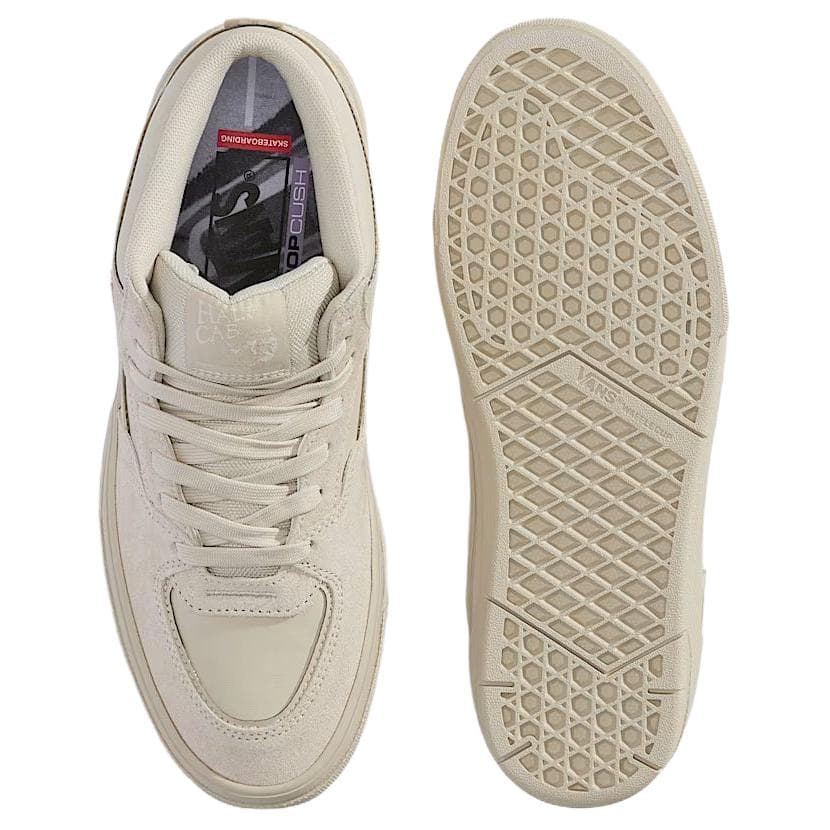 Кроссовки Vans X Atiba Jefferson Half Cab Скейтборд Обувь Унисекс Овсяная Бежевый - изображение 5